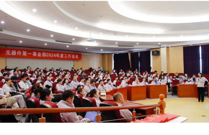 砥砺前行  再启新章 | pg官方首页光电元器件第一事业部2024年度工作会议