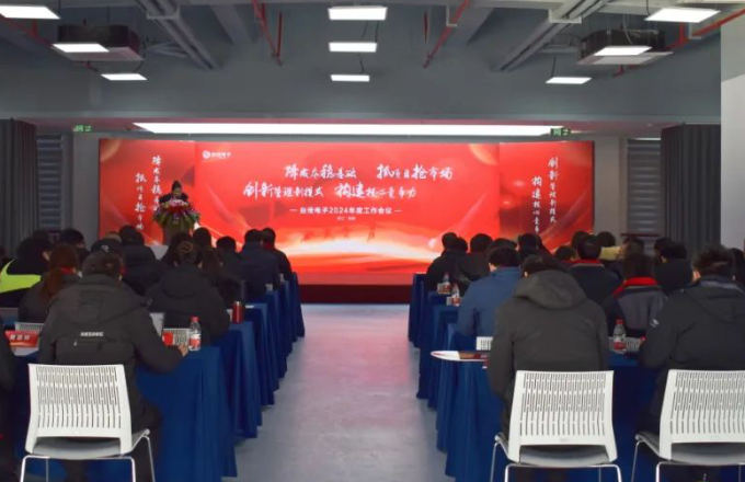台佳电子2024年度工作会议隆重召开！